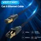 Vention New Cat8 Ethernet Cable 40Gbps Gaming High Speed 2000MHz Double Shield Networking Cotton Wire for PC Modem Router Laptop