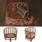 Newborn Photography Props Bed Infant Woven Rattan Basket Vintage Baby Photo Shoot Furniture Posing