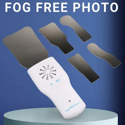Dental Anti-Fog Mirrors Set Mirror With LED Light Orthodontic Reflectors Fog Free Intraoral