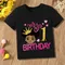 New Kids Girl head Number 1-9Y T Shirt Tops Boys Girls Happy Birthday Gift Casual Kawaii Clothes