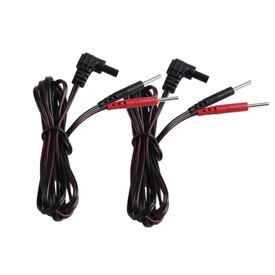 Electrode Lead Wires TENS Conductive Standard Pin for Ems Massage Electrode Pad Standard Pin Digital Tens Machine Health Care
