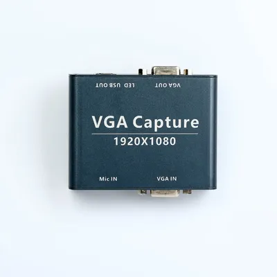 VGA compatible with Android, Windows and Linux system VGA to USB Capture 1080P audio and video