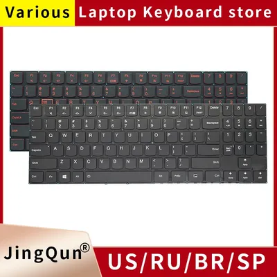 New US Russian Laptop Backlit Keyboard For Lenovo Legion Y530 -15ICH Y7000P-1060 Y7000-2019