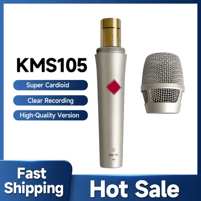 KMS105 Supercardioid Professional Condenser Microphone for Computer Recording Gaming Singing Living