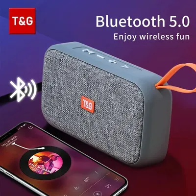 Speaker TG506 Portable Mini Wireless Soundbar Bluetooth 5.0 Outdoor Indoor HIFI Loudspeaker Support