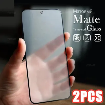 2Pcs Matte Frosted 9H Tempered Glass Film For Google Pixel 8 9 Pro XL 9A 8A 7 7A 6 6A 5A 5G Screen Protector Anti Fingerprint
