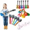 9-36Pcs inflatable musical instrument toy music balloon set simulated instrument guitar saxophone