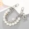 DIY Mobile Phone Lanyard Beaded Practical Metal Pendant Phone Chain Accessory Cellphone Strap Beaded