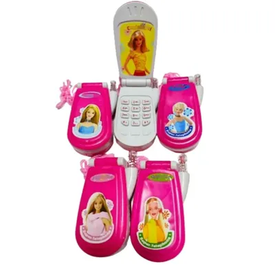 Lovely Kids Music Lighting Early Education Vintage Flip Analog Mobile Phone Toy Parent Child