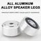 4/8Pcs HIFI Speaker Spikes Stand Feet Pad Aluminum Alloy Speaker Isolation Stand Feet Pad Speaker