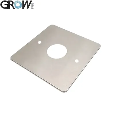 GROW R503-Iron Plate-M25 Stainless Steel Installation Plate For R503/R503-5V/R503Pro/R503S Fingerprint Sensor Module Scanner