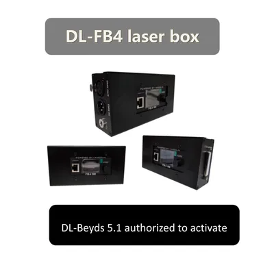 DL-FB4 laser box, free DL-Beyds 5.1 authorized to activate FB4 can be connected As you can see