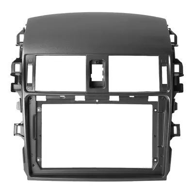 9" 2 Din DVD Car Radio Frame For Toyota Corolla 2009-2013 Fascia Dash Kit Radio Panel Stereo Radio