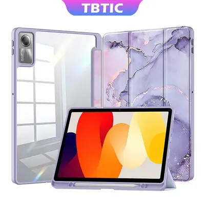 TBTIC Tablet Cover For Redmi Pad SE 11 Xiaomi Pad 6 6 Pro Case With Pencil Holder Cute Aesthetic