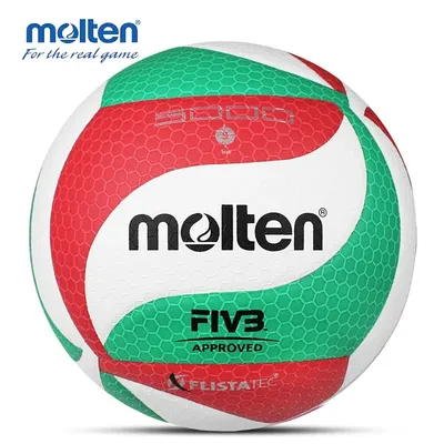 Molten Volleyball Size 5 Volleyball PU Ball for Students Adult and Teenager Competition Training