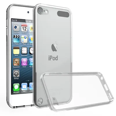 Transparent Case for IPod Touch 5 / Touch 6 / Touch 7 Hybrid Shockproof Cover Soft TPU Frame with