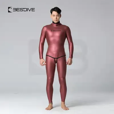 Bestdive Classic 2mm Smoothskin Diving Wetsuit for Male Freediving Spearfishing Scuba Diving Man's