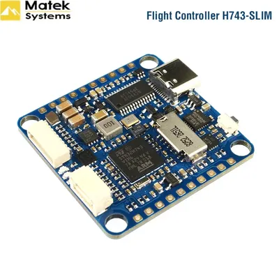 Matek H743 SLIM V3 STM32H743VIT6 BEC ICM20602 Baro Blackbox 2-8S F7 Flight Controller 30.5x30.5mm