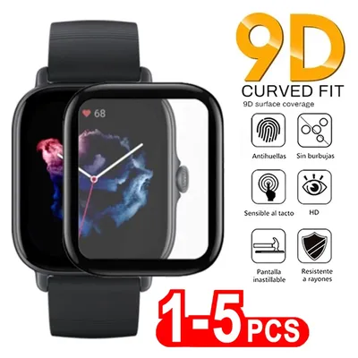 Soft Tempered Glass Protective Film For Huami Amazfit BiP S Lite Bip U Pro bip 3 Screen Protector
