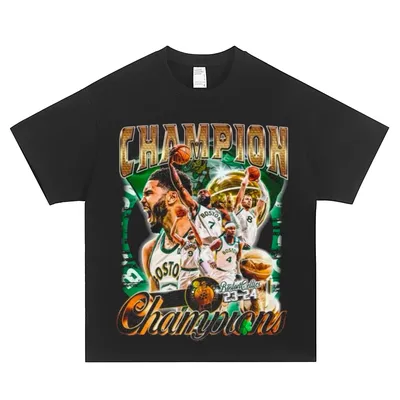 Celtics 2024 American Professional League Championship Men's Women's Same Cotton Short sleeved
