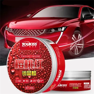 For Red Color Car Wax Crystal Plating Set Hard Auto Wax Paint Care Coating Tiny Scratch Repair Car