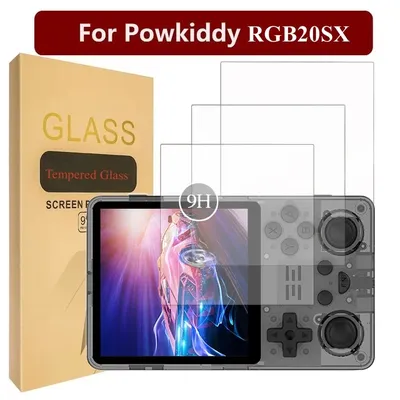 Powkiddy RGB20SX Game Console Screen Protector Film 9H RGB20SX Tempered Glass Screen Protector films