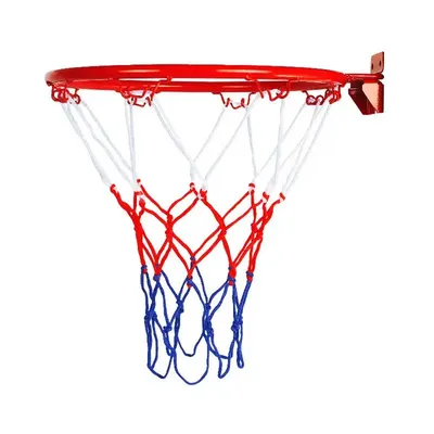 32cm Steel Hanging Basketball Wall Basketball Rim With Screws Mounted Goal Hoop Rim Net Sports