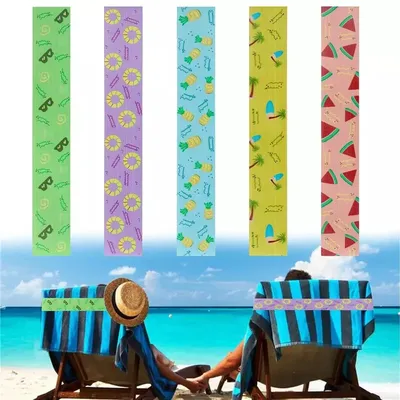 5PCS Colorful Sheet Organizer Straps High Elastic Quilt Clothes Storage Elastic Beach Chair