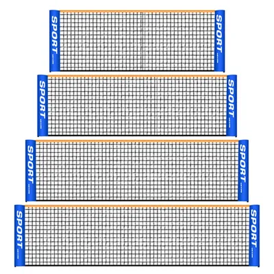 Portable Folding Standard Professional Badminton Net Volleyball Tennis Nets Mesh