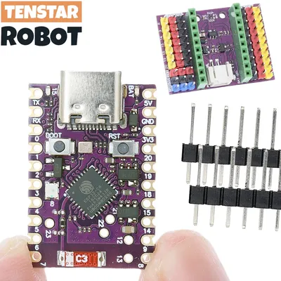 TENSTAR ESP32-C6 SuperMini Development 4MB flash WIFI 6 Bluetooth 5 Microcontroller Programming