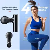 1pc Massage Gun, Deep Tissue Muscle Handheld Percussion Massager For Body, Back And Neck, Ultra