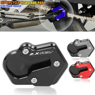 For BMW F900R F900XR F900 XR 2019 2020-2023 CNC Kickstand Foot Side Stand Extension Pad Support Plate Motorcycle Accessories