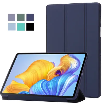 Luxury Business Flip Leather Tablet Case ForHonor Pad X9 X8 Honor Pad 9 Case 12 " Trifold PU Skin