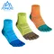 3 Pairs/Set AONIJIE E4838 Unisex Upgraded Athletic Running Quarter Socks Five Toe Socks Marathon