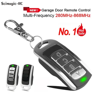 Multi-Frequency 280-868MHz Universal Garage Door Remote Control Duplicator Clone 433.92MHz 433.42MHz