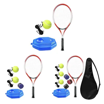 Tennis Trainer Rebound Ball Solo Training Equipment for Beginners Exercise Single Player Self