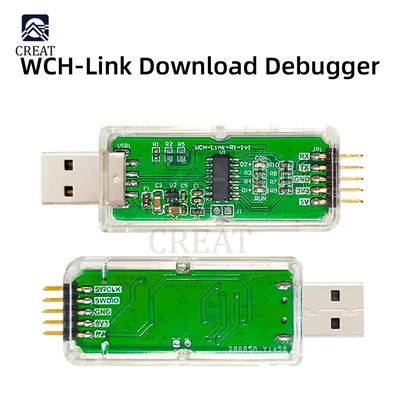 WCH-Link Download Debugger Risc-v Framework Mcu Online Debugging Swd Interface Chip Programming