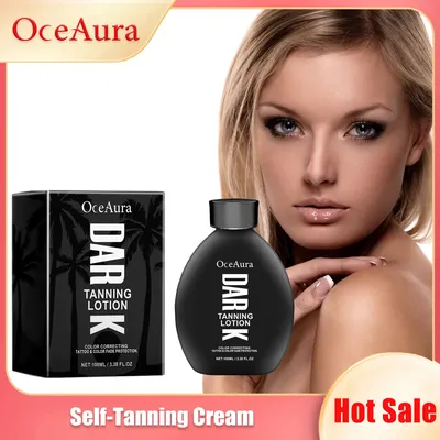 Tanning Cream Original Summer Beach Bronzer Sunless Sunburn Repair Sunbeds Outdoor Nourish Dark