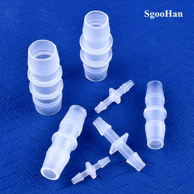 5~200pcs 1.6~15.8mm Equal Dia Direct Connectors Aquarium Tank Air Pump Aerator Hose Pagoda Joint