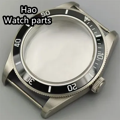 BLIGER 39mm Watch Case Modify Parts Solid Vintage BB58 Case Dome Sapphire Glass Fit NH34 NH35 NH36