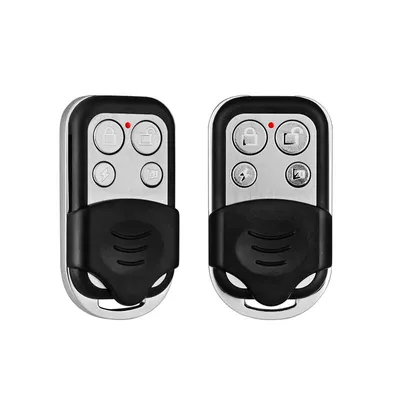 RC528 433MHZ Wireless Remote Controller Metal Keychain for W181 W184 W204 Home Security WIFI GSM