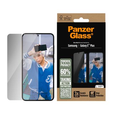 PANZERGLASS Displayschutzglas "Ultra-Wide Fit Privacy Screen Protection", transparent, B:11,00cm H:1,50cm T:19,50mm, Displayfolien, Blickschutz, Schutzfolie, Bildschirmschutz, kratz- & stoßfest