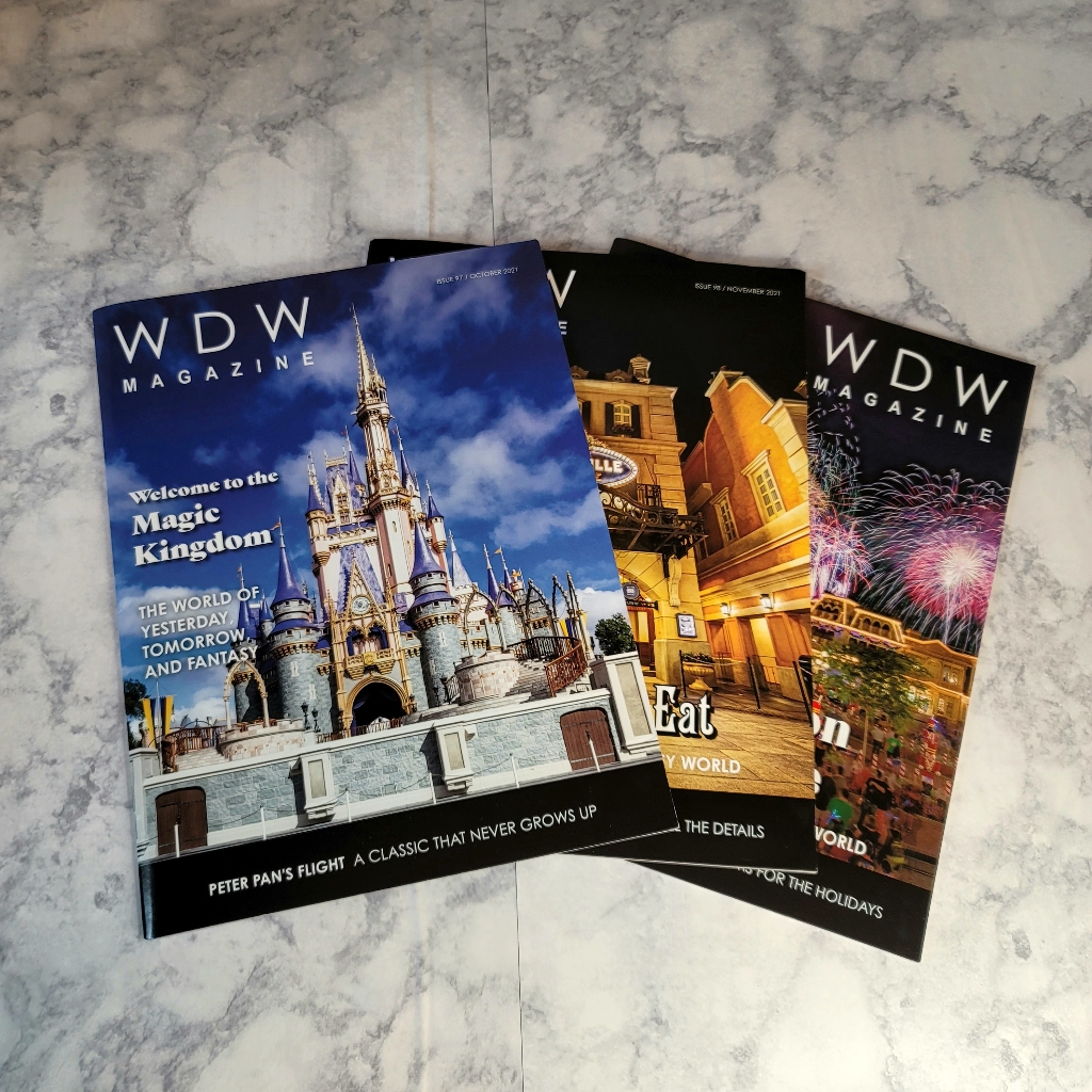 Disney Other | Wdw Magazine Bundle Of 3 Disney World Magazines 2021 | Color: Blue | Size: Os