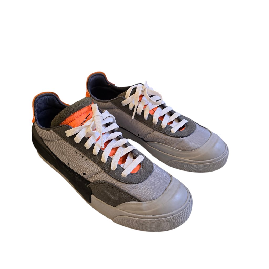 Nike Shoes | Used Men's Nike Drop-Type Sneakers | Color: Gray/Orange | Size: 8