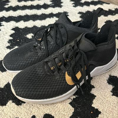 Nike Shoes | Womens Nike Everyday/Sports Shoes | Color: Black/Gold | Size: 9