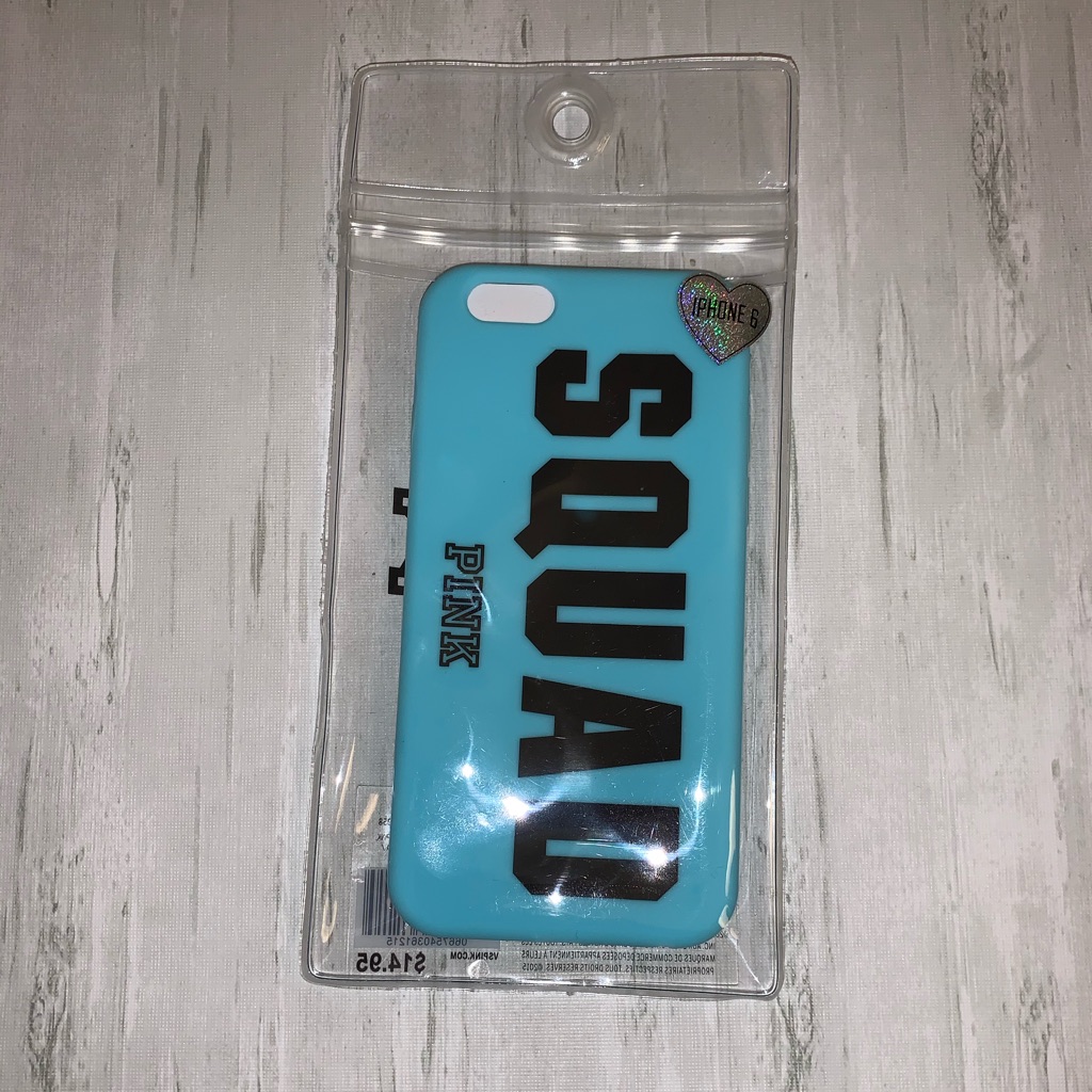 Pink Victoria's Secret Accessories | Vs Pink Iphone 6/6s Case | Color: Blue | Size: Iphone 6/6s