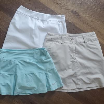 Nike Skirts | Bundle Lot Nike Tennis And Nike Golf Skirts | Color: Blue/White | Size: S