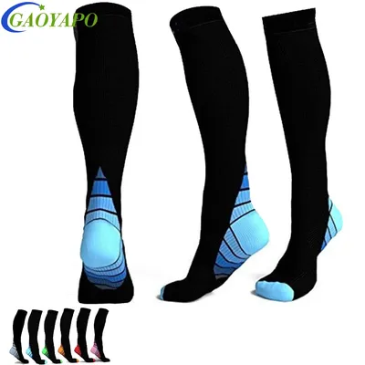 1Pair Calf/Shin Compression Socks (20-30mmHg) for Men Women –Neuro Socks Compression Socks for