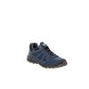 Wanderschuh JACK WOLFSKIN "WOODLAND 2 TEXAPORE LOW M", Gr. 47, blau (night blau), Synthetik, Textil, sportlich, Schuhe, wasserdicht