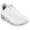 Sneaker SKECHERS "UNO LOVING LOVE", Damen, Gr. 41, rosa (weiß, roségoldfarben), Lederimitat, sportlich, Schuhe Sneaker, Freizeitschuh, Halbschuh, Schnürschuh mit Luftkammersohle, Topseller